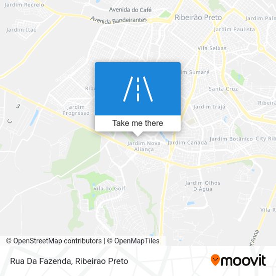 Rua Da Fazenda map