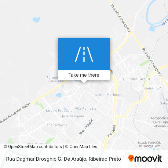 Rua Dagmar Drosghic G. De Araújo map