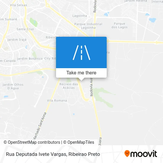 Rua Deputada Ivete Vargas map