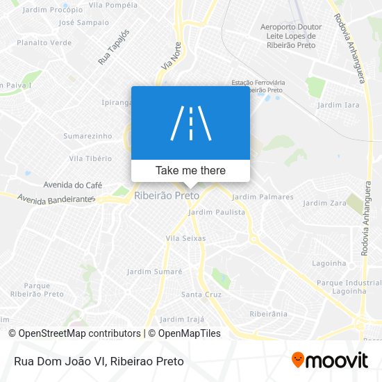 Rua Dom João VI map