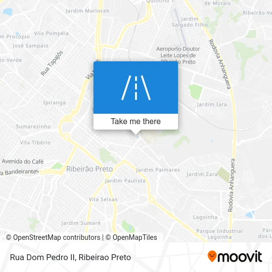 Rua Dom Pedro II map