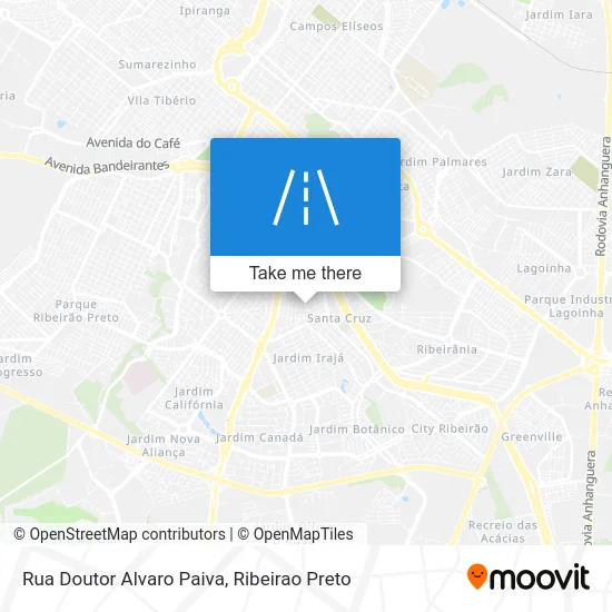 Rua Doutor Alvaro Paiva map