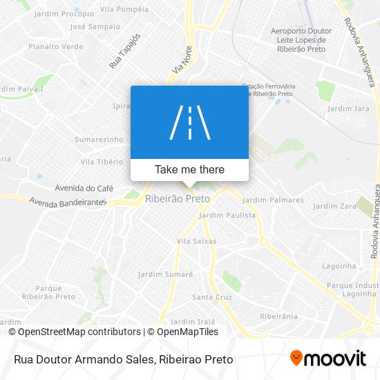 Rua Doutor Armando Sales map