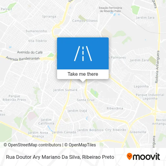 Rua Doutor Ary Mariano Da Silva map