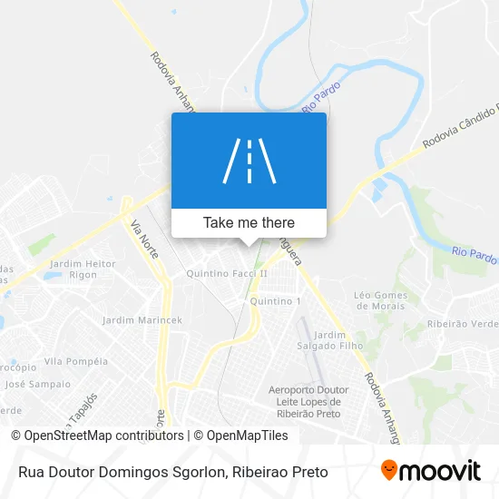 Rua Doutor Domingos Sgorlon map