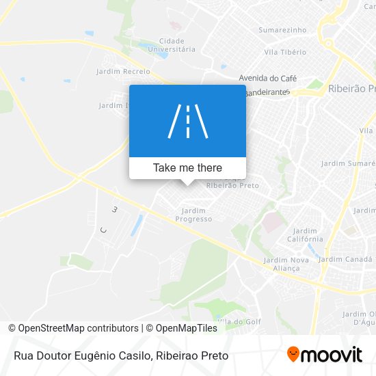 Rua Doutor Eugênio Casilo map