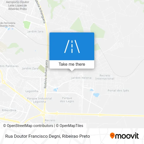 Rua Doutor Francisco Degni map