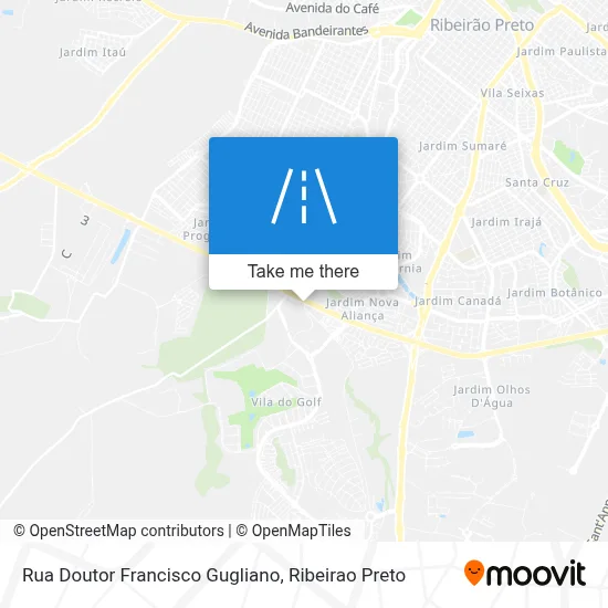 Rua Doutor Francisco Gugliano map