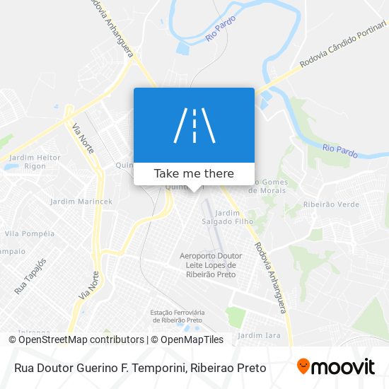 Rua Doutor Guerino F. Temporini map