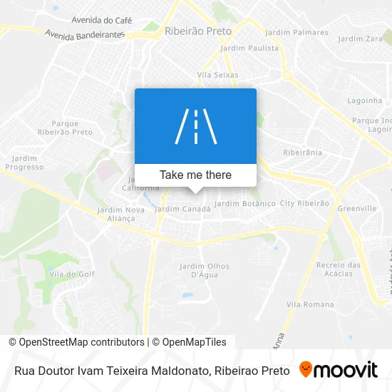 Rua Doutor Ivam Teixeira Maldonato map