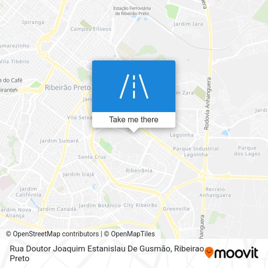 Rua Doutor Joaquim Estanislau De Gusmão map