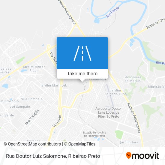 Rua Doutor Luiz Salomone map