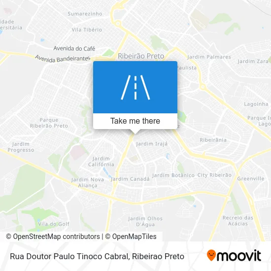 Rua Doutor Paulo Tinoco Cabral map
