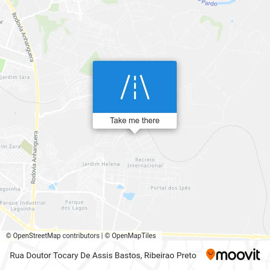 Rua Doutor Tocary De Assis Bastos map
