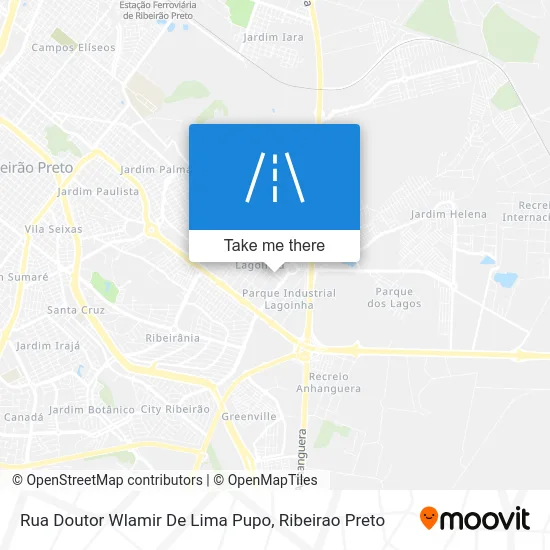 Rua Doutor Wlamir De Lima Pupo map