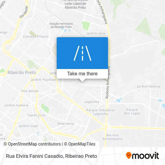 Rua Elvira Fanini Casadio map