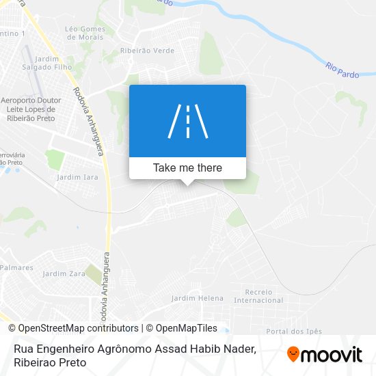 Rua Engenheiro Agrônomo Assad Habib Nader map