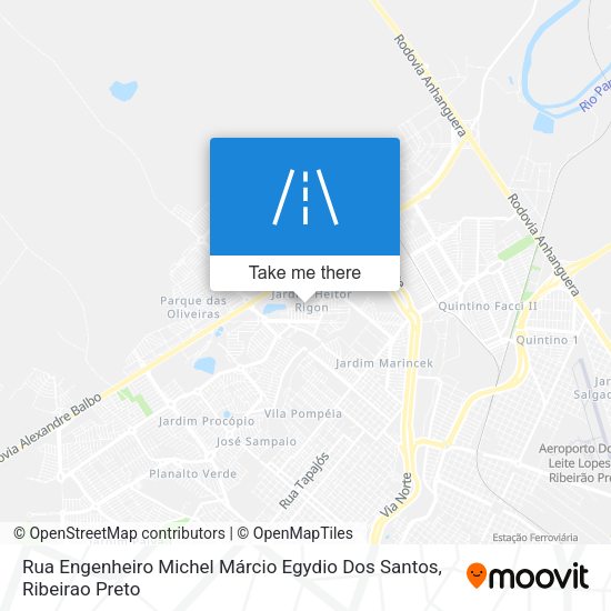 Rua Engenheiro Michel Márcio Egydio Dos Santos map