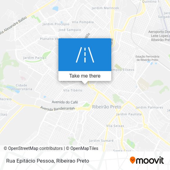 Rua Epitácio Pessoa map