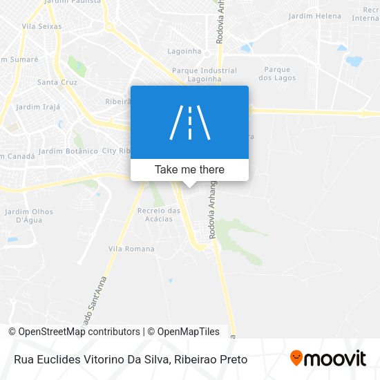 Rua Euclides Vitorino Da Silva map