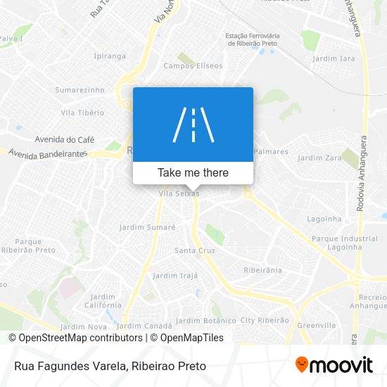 Rua Fagundes Varela map