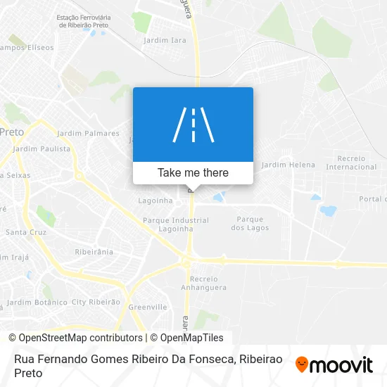 Rua Fernando Gomes Ribeiro Da Fonseca map