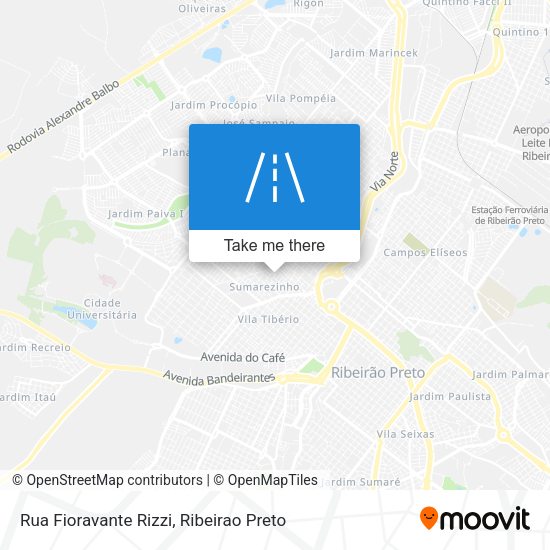 Rua Fioravante Rizzi map