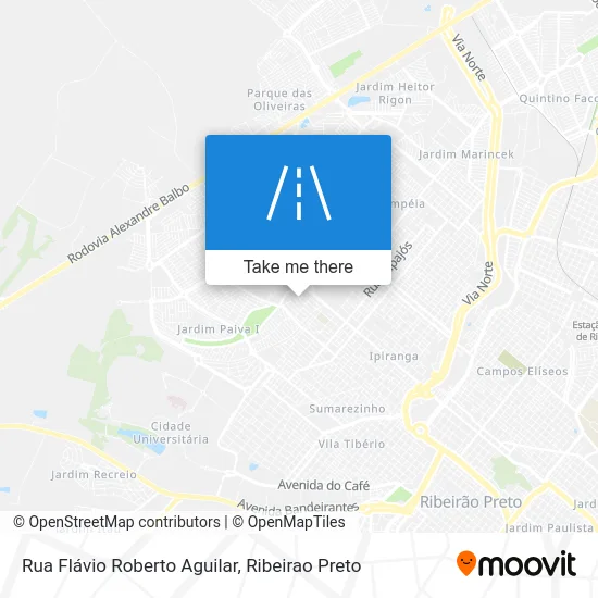 Rua Flávio Roberto Aguilar map