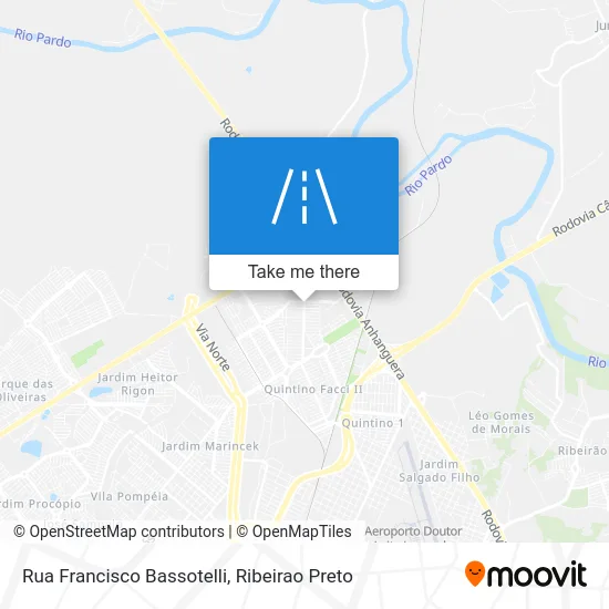 Rua Francisco Bassotelli map