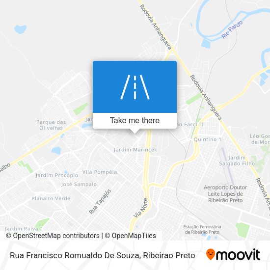 Rua Francisco Romualdo De Souza map