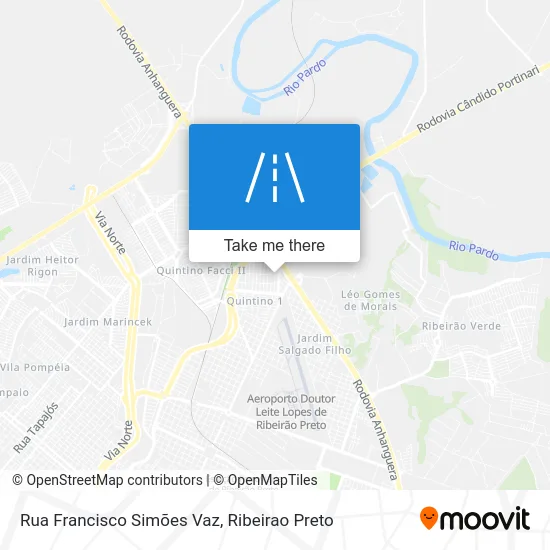 Rua Francisco Simões Vaz map