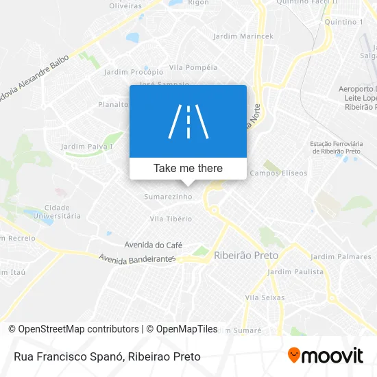 Rua Francisco Spanó map