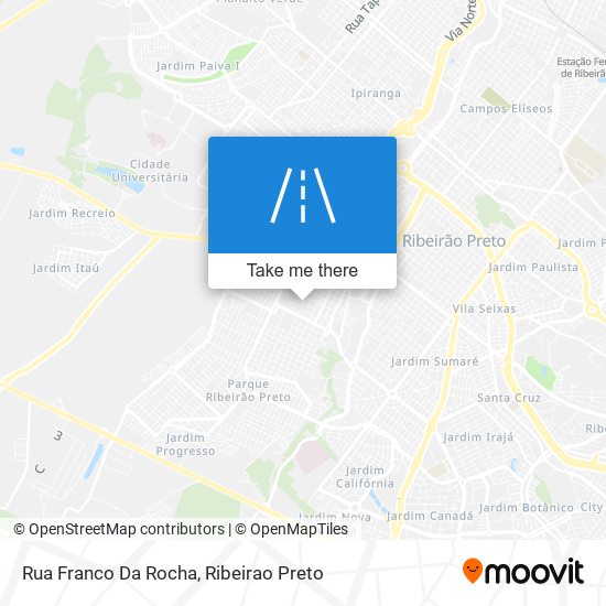 Rua Franco Da Rocha map