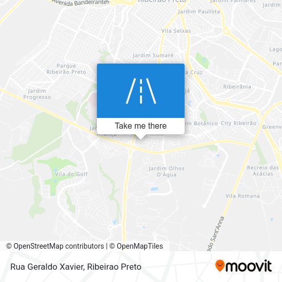 Rua Geraldo Xavier map