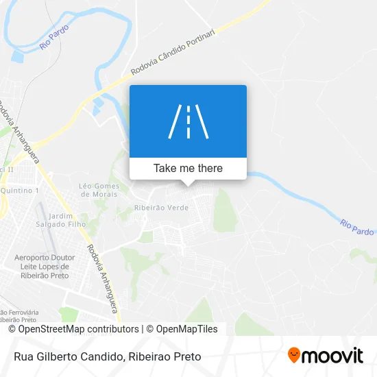 Rua Gilberto Candido map