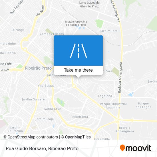 Rua Guido Borsaro map