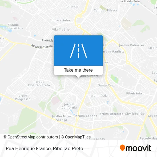Rua Henrique Franco map