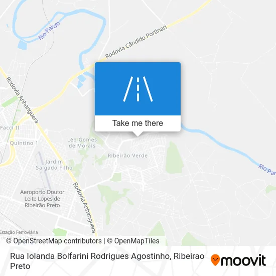 Rua Iolanda Bolfarini Rodrigues Agostinho map