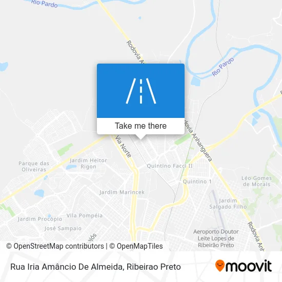 Rua Iria Amâncio De Almeida map