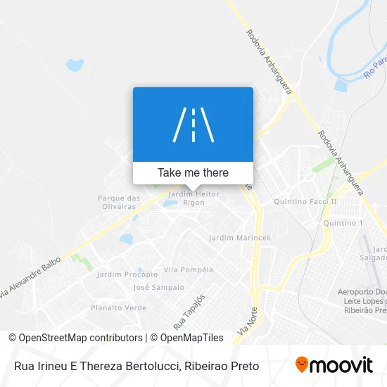 Rua Irineu E Thereza Bertolucci map