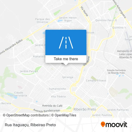 Rua Itaguaçu map