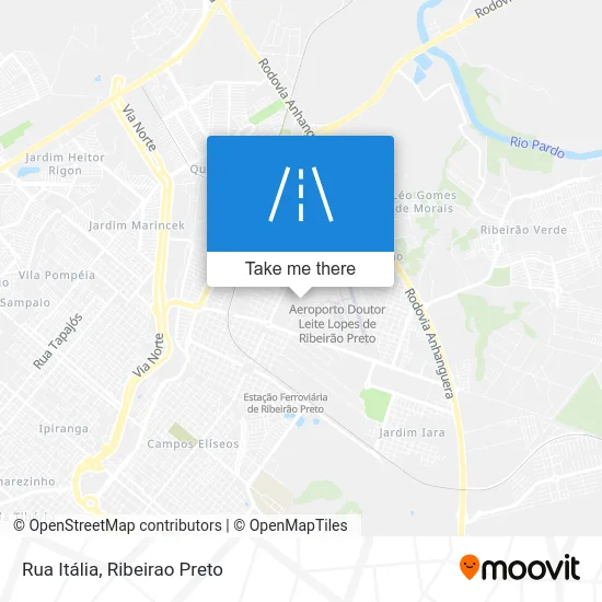 Rua Itália map