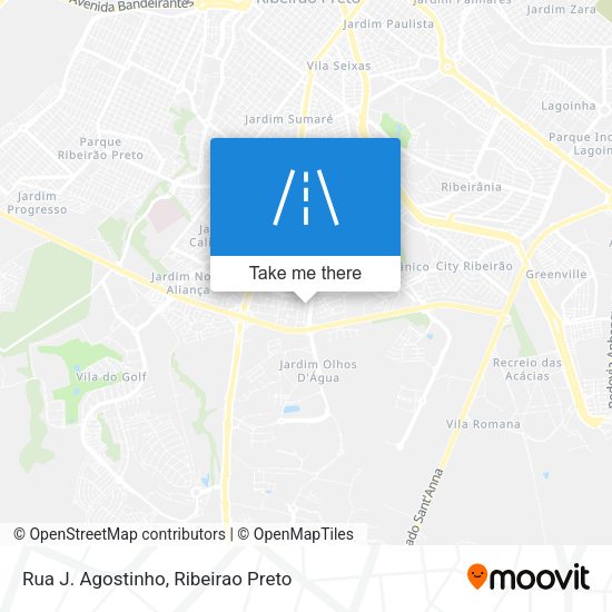 Rua J. Agostinho map