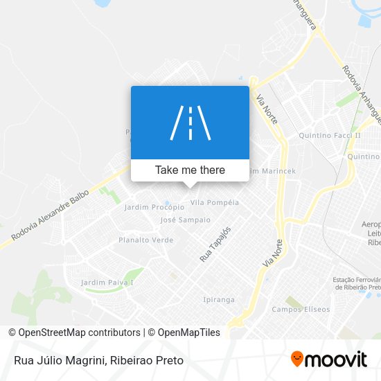 Rua Júlio Magrini map