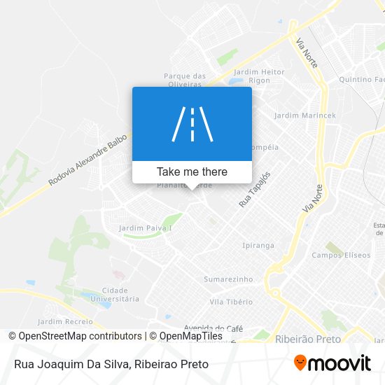 Rua Joaquim Da Silva map