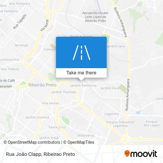 Rua João Clapp map