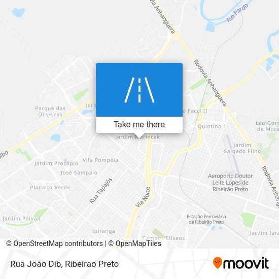 Rua João Dib map