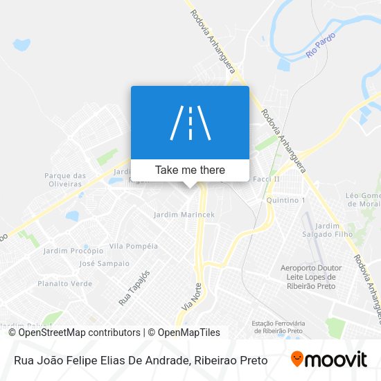 Rua João Felipe Elias De Andrade map