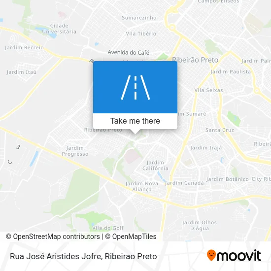 Rua José Aristides Jofre map