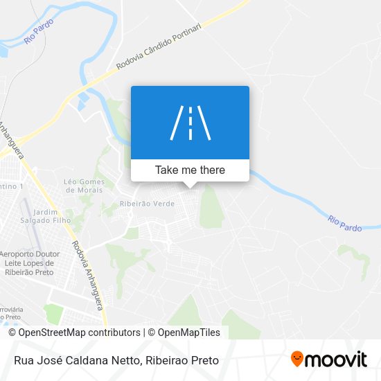 Rua José Caldana Netto map
